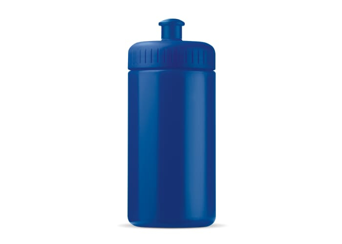 Bidon sport promotionnel Basic - 500 ml Bleu foncé